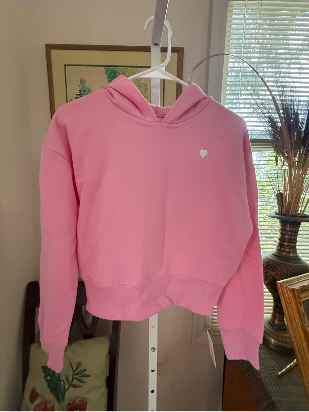 A New Day Pink Hoodie. Size XS. DAMAGED.